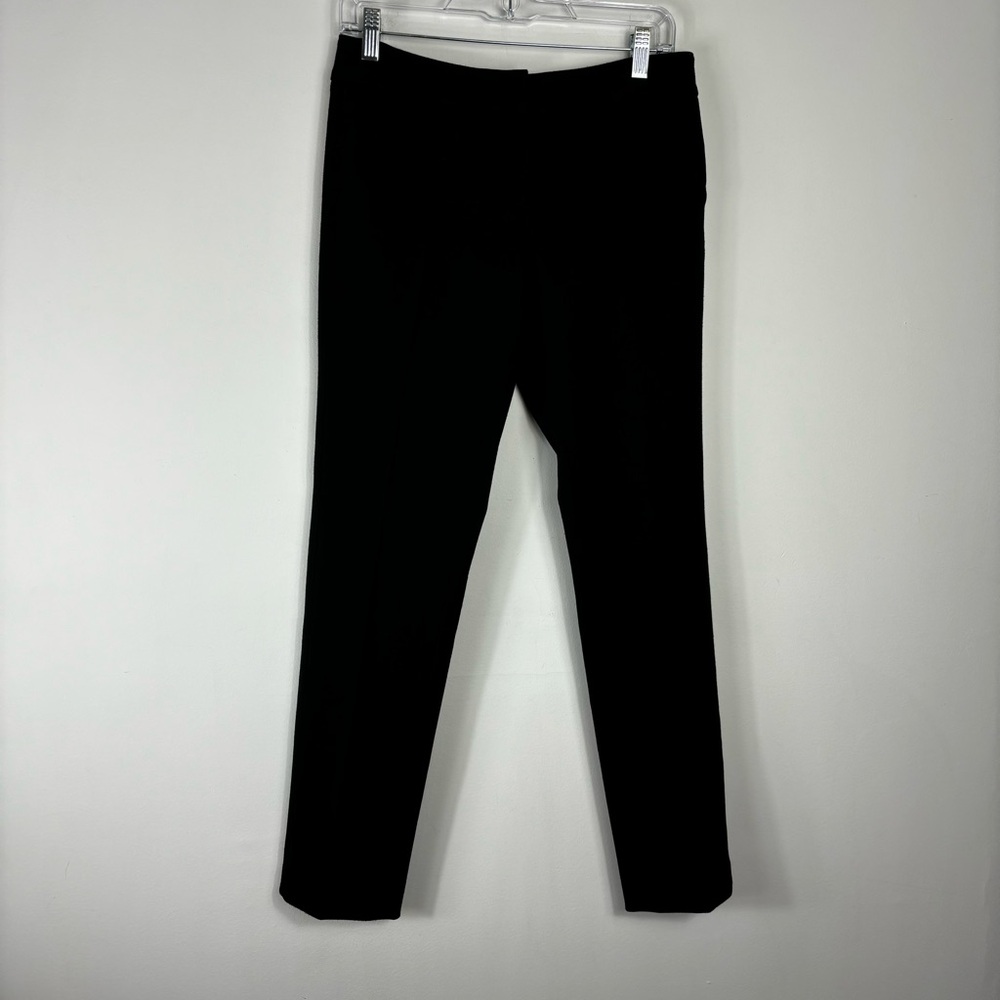 Laundry by Shelli Segal Skinny Trousers Womens 6 Classic Black Comfort Office